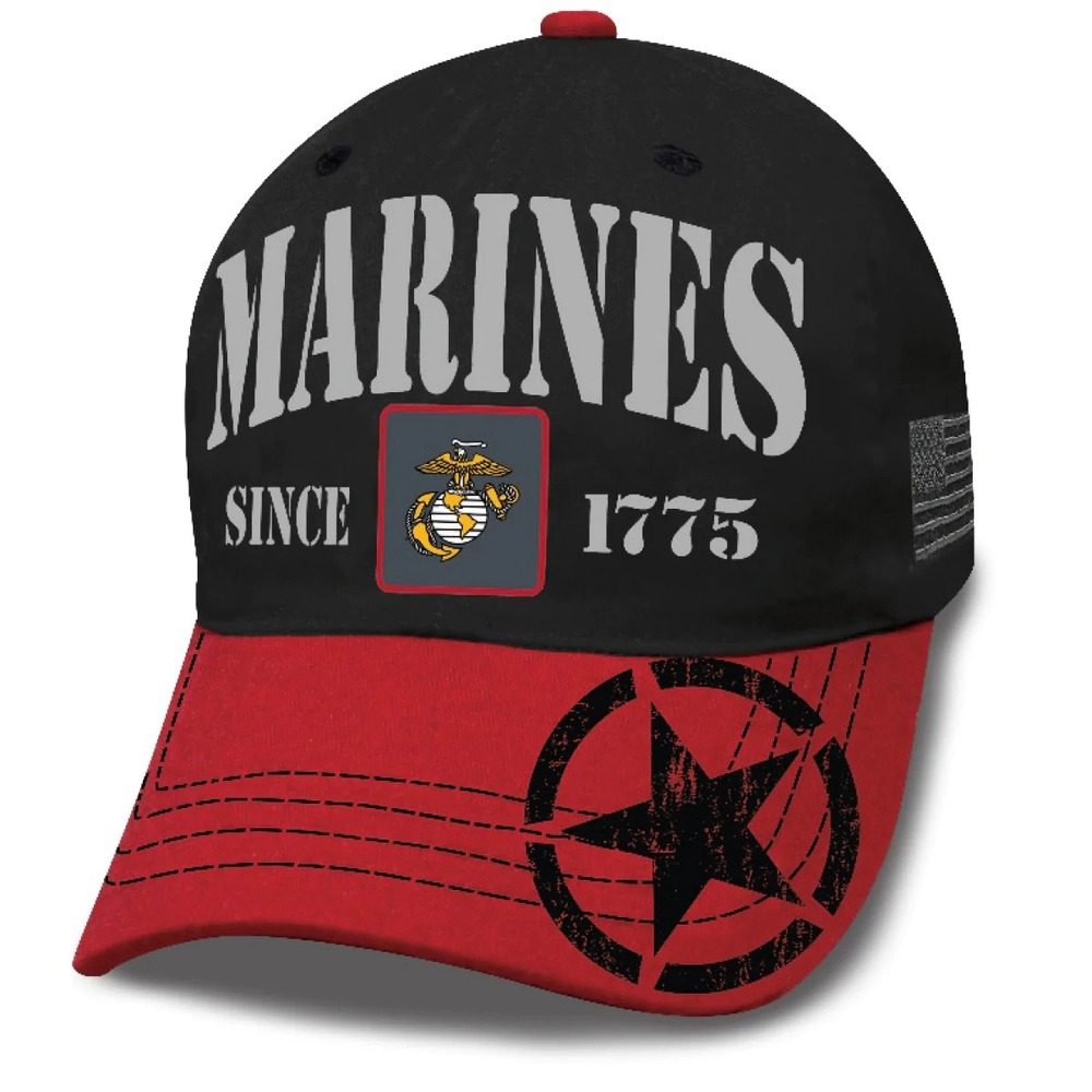 U.S Marines 1775‎ Retro Baseball Cap at